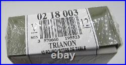12 Christofle Trianon dinner forks silver plate hotel newithsealed France