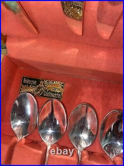 18 Piece Continental Silver Robeson Stainless Steel Silverware In Box
