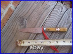 1880s Antique 3 3/4 Blade JOHN ASKHAM Sheffield Carbon Paring Knife ENGLAND