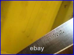 1880s Antique 4 1/4 Blade GOODELL Carbon Paring Knife USA