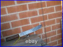 1900s Antique 12 Blade B. WORTH & SONS Sheffield Carbon Butcher Knife ENGLAND