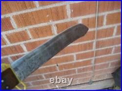 1900s Antique 12 Blade B. WORTH & SONS Sheffield Carbon Butcher Knife ENGLAND