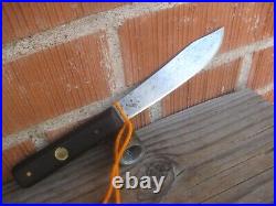 1900s Antique 4 3/4 Blade FOSTER BROS. Smallest Carbon Butcher Knife USA