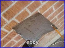 1900s Antique 9 Blade x 2 lbs. LOGAN GREGG STERLING Carbon Cleaver Knife USA
