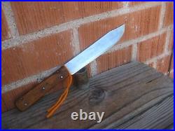 1910s Antique 6 Blade W. R. CASE & SON CUTLERY Carbon Chef's Butcher Knife USA