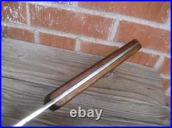 1920s Antique 10 Blade x 3 1/2 lb. FOSTER BROS Carbon Cleaver Butcher Knife USA