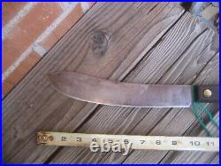 1930s Vintage 10 Blade FOSTER BROS. XL Carbon Butcher Knife USA