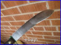 1930s Vintage 10 Blade FOSTER BROS. XL Carbon Butcher Knife USA