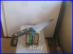 1930s Vintage 10 Blade TAPPE Solingen XL Carbon Chef Knife GERMANY