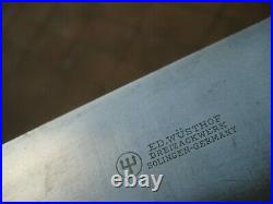 1930s Vintage 12 Blade ED. WUSTHOF Carbon Chef Knife GERMANY