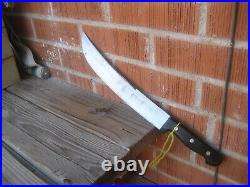 1930s Vintage 12 Blade GUSTAV EMIL ERN Carbon Cimiter Slicing Knife GERMANY