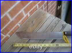 1930s Vintage 14 Blade DEXTER Huge Carbon Butcher Breaking Knife USA