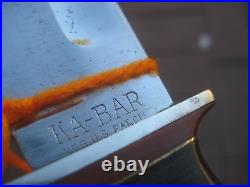 1930s Vintage 5 Blade KA-BAR Carbon Hunting Knife & Sheath USA