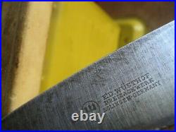 1930s Vintage 6 Blade ED. WUSTHOF Carbon Chef Knife GERMANY