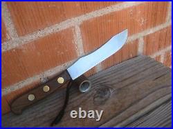1930s Vintage 6 Blade ROBESON Red Pig Carbon Butcher Slicing Knife USA
