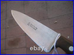 1930s Vintage 7 Blade GUSTAV EMIL ERN Small Carbon Chef Knife GERMANY