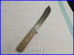 1940 Vintage 10 Blade LANDERS FRARY CLARK US Military Carbon Butcher Knife USA