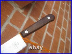 1940s Vintage 10 Blade LAMSON & GOODNOW XL Carbon Chef Knife USA