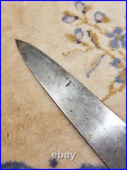 1940s Vintage 12 Blade LAMSON & GOODNOW 3XL Carbon Steel Chef Knife USA Wood