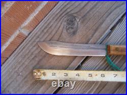1940s Vintage 6 Blade DUNLAP NOS Swedish X-Small Carbon Butcher Knife USA