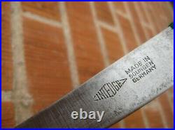 1940s Vtg 6 Blade INTEDGE Gustav Carbon Wide Boning Utility Knife GERMANY