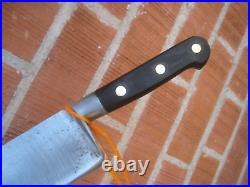 1950s Vintage 12 Blade SABATIER K 3XL Carbon Chef Knife & Wood Handle FRANCE