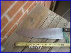 1950s Vtg 12 1/4 Blade x 1 1/2 lbs. SABATIER Lamb Splitter Butcher Knife FRANCE