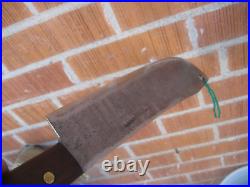 1950s Vtg 12 Blade x 1 3/4 lb VILLAGE BLACKSMITH Carbon Lamb Splitter Knife USA