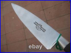 1960s Vintage 6 Blade SABATIER Chef Au Ritz Carbon Chef Knife FRANCE
