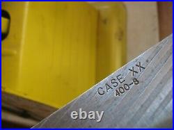 1960s Vintage 8 Blade CASE XX 400-8 Carbon Chef Knife USA