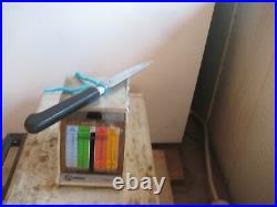 1960s Vtg 3 1/2 Blade PROFESSIONAL SABATIER Nogent Carbon Paring Knife FRANCE
