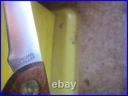 1980s Vintage 5 Blade CHICAGO CUTLERY P25 TRAVELER Folding Fillet Knife USA