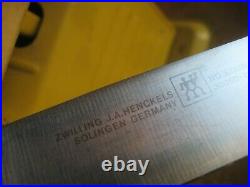 1980s Vtg 10 Blade J. A. HENCKELS Fine Slicing Knife with White Handle GERMANY