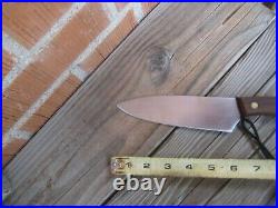 1980s Vtg 6 Blade CHICAGO CUTLERY AC 122 American Chef Knife Curved Handle USA