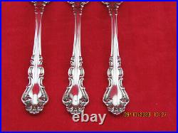 3 Reed & Barton Spanish Baroque Sterling Silver Dinner Forks! No Mono 7 1/2