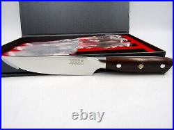 4 Pc 67 Layers Damascus steak knife set by REBEX with Rosewood Handle ($300)