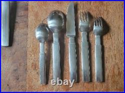 43 Pcs Discontinued DANSK Stainless Steel ARTISAN 1 Flatware Service For 8