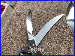 5-Peice Anton Wingen Jr. Othello Cutlery Knife Carving Set Solingen Germany