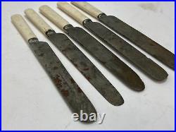 5 Vintage Joseph Rodgers & Sons Cutlers to Her Majesty Knives England Rare