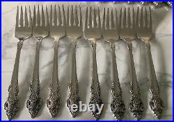 74 Pc. Lot Oneida Community Cherbourg Stainless Flatware- Serving For 8 + Extras