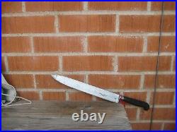 Antique 11 1/2 Blade HARRISON FISHER 2XL Carbon Chef Slicing Knife ENGLAND