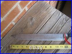 Antique 11 1/2 Blade HARRISON FISHER 2XL Carbon Chef Slicing Knife ENGLAND