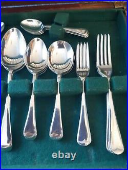 Antique 1920's Cutlery Set, 44 Piece Silver And Ivory Utensils, New Never Used