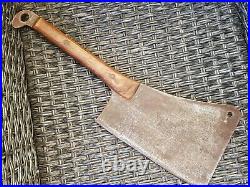 Antique 19th Century French Cleaver Massive and Rare