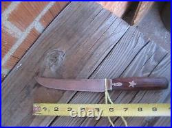 Antique 5 1/4 Blade STAR Goodell Company Carbon Boning Utility Knife USA