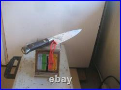 Antique 6 Blade SABATIER K Acier Bolstered Small Carbon Chef Knife FRANCE