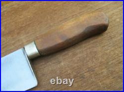 Antique ACME SABATIER French Chef or Butcher Lamb Splitting Knife RAZOR SHARP