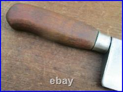 Antique ACME SABATIER French Chef or Butcher Lamb Splitting Knife RAZOR SHARP