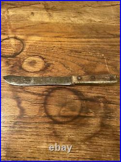 Antique Blade Village Blacksmith Carver Knife Slicer
