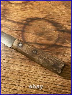 Antique Blade Village Blacksmith Carver Knife Slicer